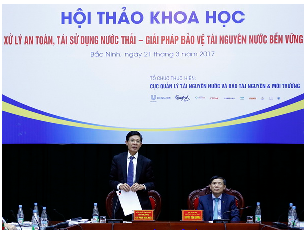 Xử lý an toàn, tái sử dụng nước thải - giải pháp bảo vệ tài nguyên nước bền vững