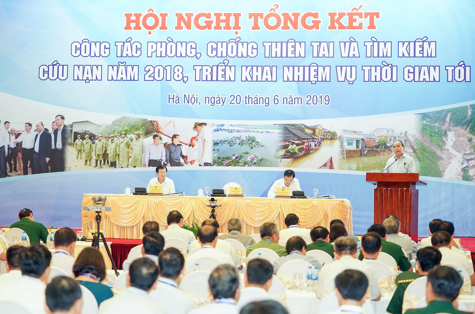 Xây dựng xã hội phát triển an toàn trước thiên tai, theo hướng quản lý rủi ro, phòng ngừa là chính